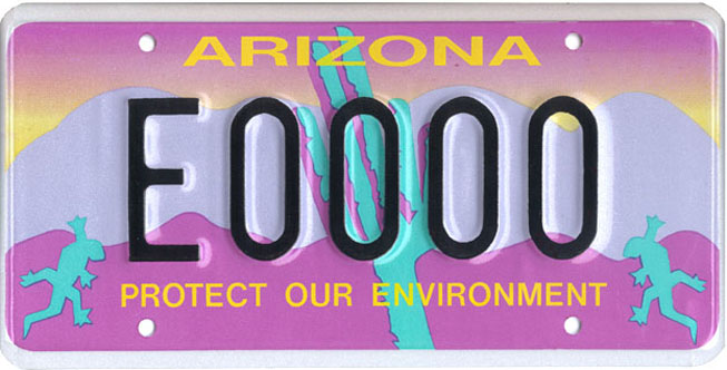 Environmental Education License Plate